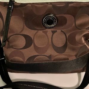 Coach Satinteen purse